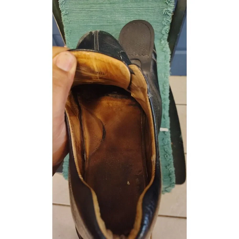 Johnston & Murphy Oxford Men's‎ Black Dress Shoes Size 12